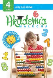 Okładka książki Akademia malucha 4-latek uczy się liczyć