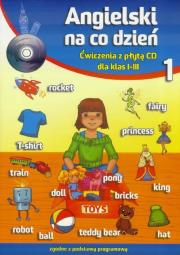 Angielski na codzień cz.1 ćw + CD. Autor: Katarzyna Kwiatkowska - Moskalewicz. Dadada.pl Okładka książki Angielski na codzień cz.1 ćw + CD