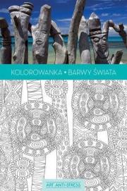 Okładka książki Art Anti Stress kolorowanka barwy świata
