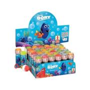 Bańki mydlane Gdzie jest Dory Display 36 sztuk. Wydawca: Dulcop. Dadada.pl Opakowanie Bańki mydlane Gdzie jest Dory Display 36 sztuk