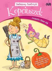 Okładka książki Baśniowy teatrzyk Kopciuszek