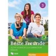 Beste Freunde 3 Podręcznik + Audio CD. Autor: Manuela Georgiakaki, Bovermann Monika. Dadada.pl Okładka książki Beste Freunde 3 Podręcznik + Audio CD