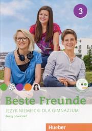 Beste Freunde 3 Zeszyt ćwiczeń + CD-ROM. Autor: Manuela Georgiakaki, Bovermann Monika. Dadada.pl Okładka książki Beste Freunde 3 Zeszyt ćwiczeń + CD-ROM