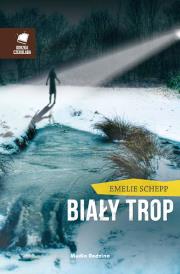 Biały trop. Autor: Scheep Emelie. Dadada.pl Okładka książki Biały trop