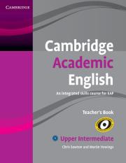 Cambridge Academic English B2 Upper Intermediate Teacher's Book. Autor: Sowton Chris, Hewings Martin. Dadada.pl Okładka książki Cambridge Academic English B2 Upper Intermediate Teacher's Book