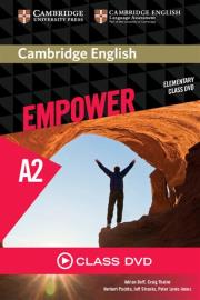 Cambridge English Empower Elementary Class DVD. Autor: Doff Adrian, Thaine Craig, Puchta Herbert, Stranks Jeff, Lewis-Jones Peter. Dadada.pl Okładka książki Cambridge English Empower Elementary Class DVD