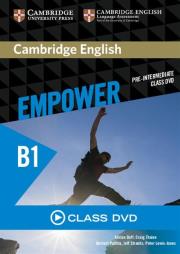 Cambridge English Empower Pre-intermediate Class DVD. Autor: Doff Adrian, Thaine Craig, Puchta Herbert, Stranks Jeff, Lewis-Jones Peter, Burton Graham. Dadada.pl Okładka książki Cambridge English Empower Pre-intermediate Class DVD