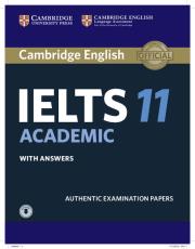 Opakowanie Cambridge IELTS 11 Academic Student's Book with Answers with Audio