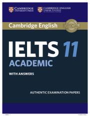 Opakowanie Cambridge IELTS 11 Academic Student's Book with Answers