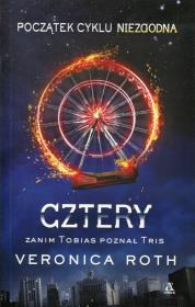 Cztery. Autor: Roth Veronica. Dadada.pl Okładka książki Cztery