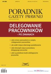 Opakowanie Delegowanie pracowników po zmianach