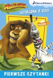 Dream Works Pierwsze czytanki Madagaskar Ucieczka z zoo 3 (poziom 3). Autor: Erica David. Dadada.pl Okładka książki Dream Works Pierwsze czytanki Madagaskar Ucieczka z zoo 3 (poziom 3)