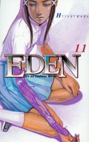 Eden t. 11. Autor: Endo Hiroki. Dadada.pl Okładka książki Eden t. 11