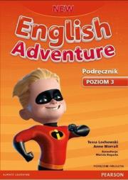 English Adventure New 3 SB + CD PEARSON wieloletni. Autor: Tessa Lachowski, Anne Worrall. Dadada.pl Okładka książki English Adventure New 3 SB + CD PEARSON wieloletni