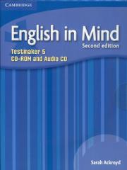 English in Mind Level 5 Testmaker CD-ROM and Audio CD. Autor: Ackroyd Sarah. Dadada.pl Okładka książki English in Mind Level 5 Testmaker CD-ROM and Audio CD