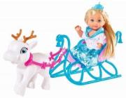 Evi w Zimowej Karecie. Autor: Evi Love. Dadada.pl Okładka książki Evi w Zimowej Karecie