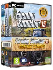 Opakowanie Farming Simulator 2015 + dodatek 1 i 2