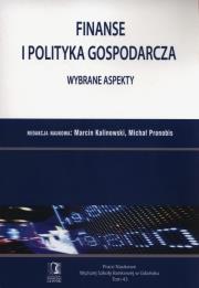 Finanse i polityka gospodarcza. Wydawca: CeDeWu. Dadada.pl Opakowanie Finanse i polityka gospodarcza