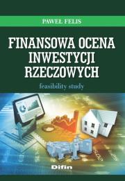 Okładka książki Finansowa ocena inwestycji rzeczowych