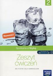 Fizyka GIM 2 Spotkania z fizyką ćw (z kodem) NE. Autor: Bartłomiej Piotrowski. Dadada.pl Okładka książki Fizyka GIM 2 Spotkania z fizyką ćw (z kodem) NE
