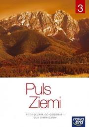 Geografia GIM 3 Puls Ziemi podr w.2016 NE. Autor: Malarz Roman. Dadada.pl Okładka książki Geografia GIM 3 Puls Ziemi podr w.2016 NE