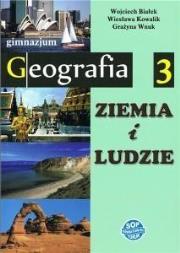 Okładka książki Geografia GIM 3 Ziemia i ludzie podr. SOP wyd.2016