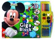 Okładka książki Giga Block - Zestaw dla artysty 5w1 - Mickey