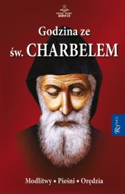Okładka książki Godzina ze św Charbelem audiobook