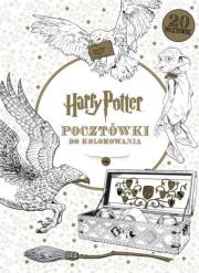 Okładka książki Harry Potter. Pocztówki do kolorowania