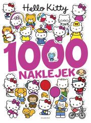 Hello Kitty 1000 naklejek. Autor: Marta Jamrógiewicz. Dadada.pl Okładka książki Hello Kitty 1000 naklejek