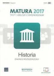 Historia. Matura 2017. Testy i arkusze. Zakres rozszerzony. Autor: Tulin Cezary, Kubicka Beata, Smuda Marek. Dadada.pl Okładka książki Historia. Matura 2017. Testy i arkusze. Zakres rozszerzony