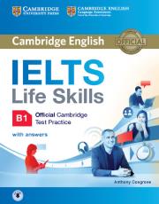 IELTS Life Skills Official Cambridge Test Practice B1 Student's Book with Answers and Audio. Autor: Cosgrove Anthony. Dadada.pl Okładka książki IELTS Life Skills Official Cambridge Test Practice B1 Student's Book with Answers and Audio