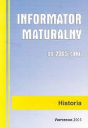 Opakowanie Informator maturalny od 2005 r. Historia