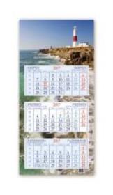 Opakowanie Kalendary 2017 Trójdzielny Latarnia Morska ANIEW
