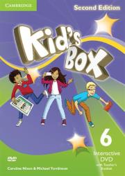 Kid's Box Level 6 Interactive DVD (NTSC) with Teacher's Booklet. Autor: Nixon Caroline, Tomlinson Michael, Elliott Karen. Dadada.pl Okładka książki Kid's Box Level 6 Interactive DVD (NTSC) with Teacher's Booklet