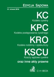 Kodeks cywilny. Kodeks postępowania cywilnego. Kodeks rodzinny i opiekuńczy. Koszty sądowe cywilne. Autor: praca zbiorowa. Dadada.pl Okładka książki Kodeks cywilny. Kodeks postępowania cywilnego. Kodeks rodzinny i opiekuńczy. Koszty sądowe cywilne