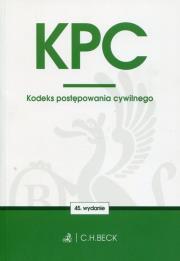 Okładka książki Kodeks postępowania cywilnego