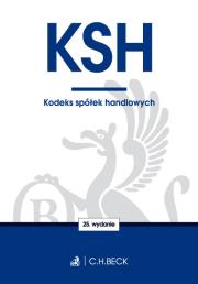 Okładka książki Kodeks spółek handlowych