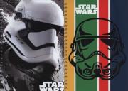 Kołobrulion A5 Star Wars w kratkę 80 kartek 5 sztuk mix. Wydawca: VERTE. Dadada.pl Opakowanie Kołobrulion A5 Star Wars w kratkę 80 kartek 5 sztuk mix