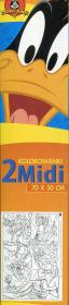 Kolorowanka midi Looney Tunes. Wydawca: VERTE. Dadada.pl Opakowanie Kolorowanka midi Looney Tunes