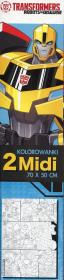 Kolorowanka midi Transformers. Wydawca: VERTE. Dadada.pl Opakowanie Kolorowanka midi Transformers