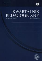 Opakowanie Kwartalnik Pedagogiczny 1/2016