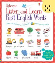 Listen and Learn First English Words. Autor: Mackinnon Mairi, Rosalinde Bonnet, Taplin Sam. Dadada.pl Okładka książki Listen and Learn First English Words