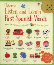 Listen and Learn First Spanish Words. Wydawca: Usborne. Dadada.pl Opakowanie Listen and Learn First Spanish Words