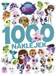 Littlest Pet Shop 1000 naklejek. Autor: Marta Jamrógiewicz. Dadada.pl Okładka książki Littlest Pet Shop 1000 naklejek