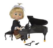 Masza Pianistka. Autor: Masha i Niedźwiedź. Dadada.pl Okładka książki Masza Pianistka