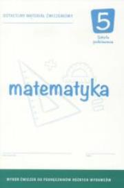 Matematyka SP 5 Dotacyjny materiał ćw. OPERON. Autor: Kiljańska Bożena, Konstantynowicz Adam, Konstantynowicz Anna. Dadada.pl Okładka książki Matematyka SP 5 Dotacyjny materiał ćw. OPERON