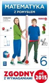 Matematyka SP KL 6 podręcznik Matematyka z pomysłem. Autor: 1118904 Anna Dubiecka, Dubiecka-Kruk Barbara, Maliszewski Tomasz. Dadada.pl Okładka książki Matematyka SP KL 6 podręcznik Matematyka z pomysłem