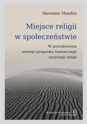 Okładka książki Miejsce religii w społeczeństwie