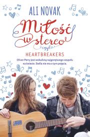 Miłość w stereo czyli Heartbreakers. Autor: Ali Novak. Dadada.pl Okładka książki Miłość w stereo czyli Heartbreakers